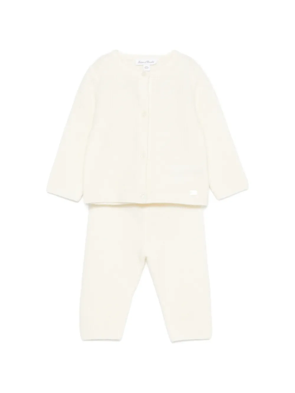 Tartine Et Chocolat knitted two-piece set - Bianco