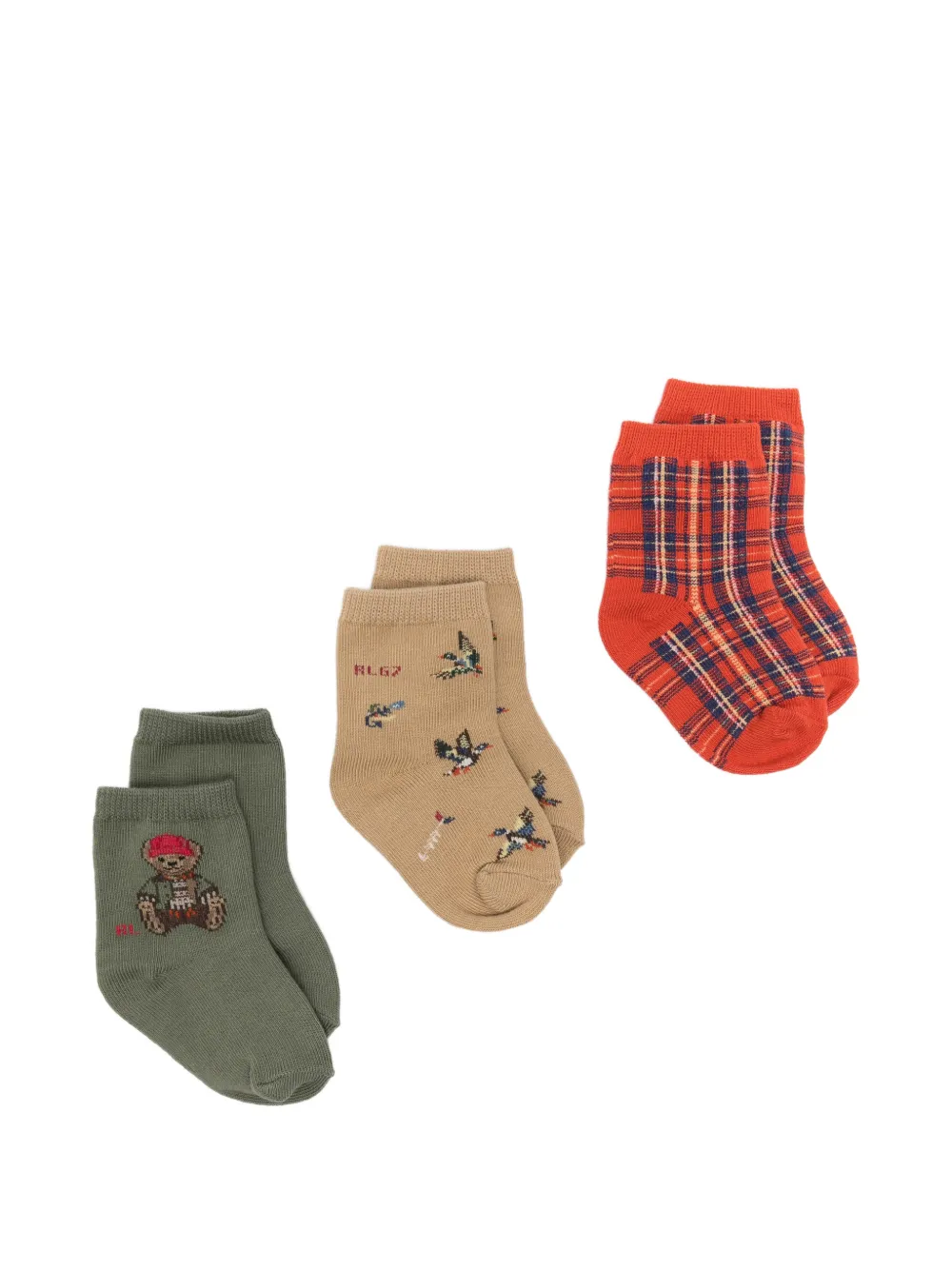 POLO RALPH LAUREN KIDS Calzini Polo Bear - Verde