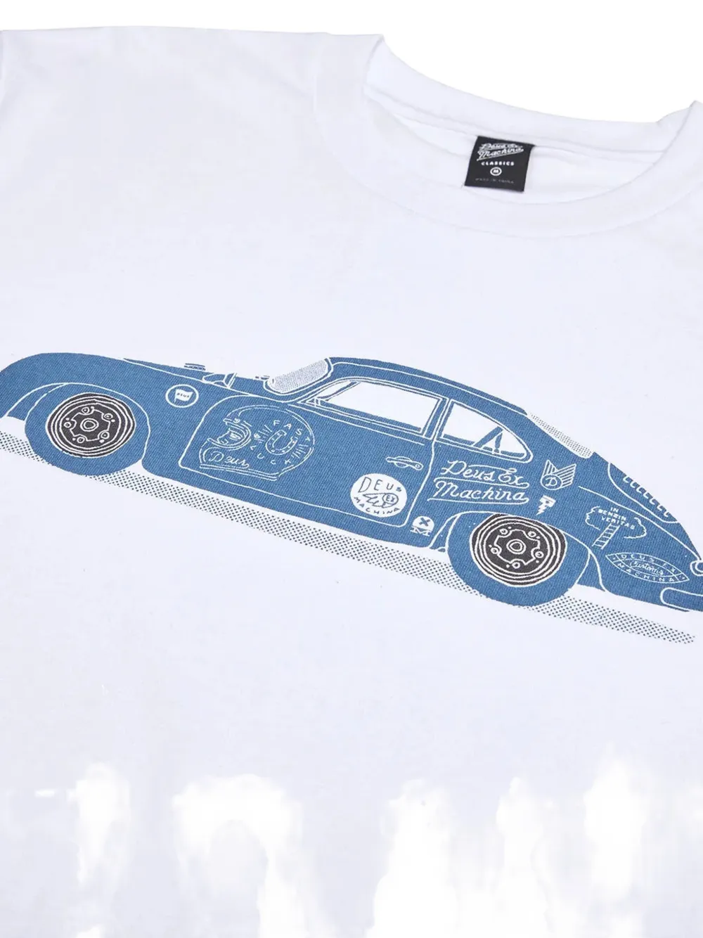 Deus Ex Machina T-shirt met grafische print Wit