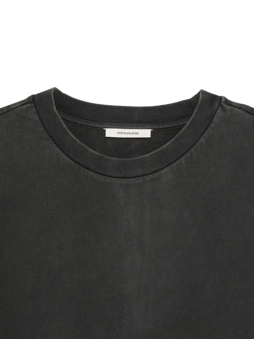 ENTIRE STUDIOS T-shirt met vervaagd effect Zwart