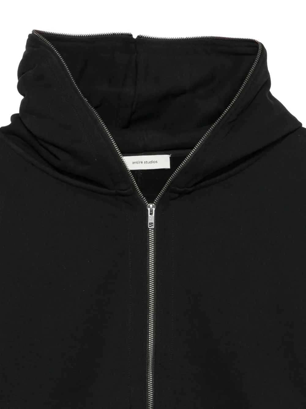 ENTIRE STUDIOS Eternal zip-up hoodie Zwart