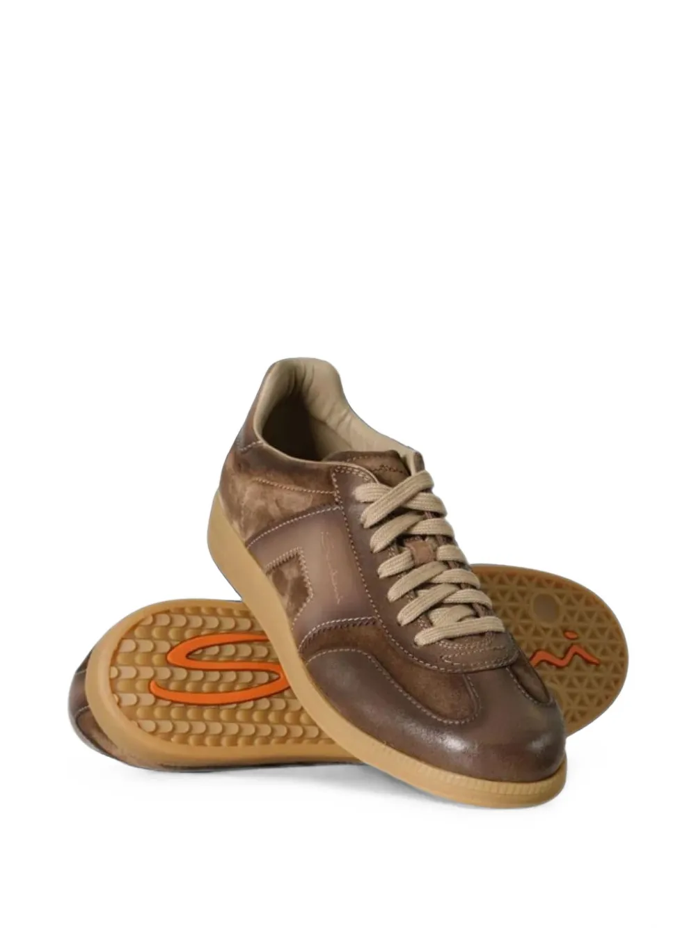 Santoni Oly low-top sneakers Bruin