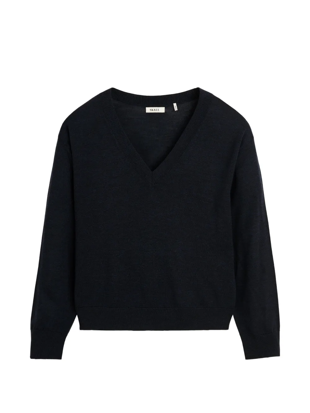 Skall Studio Amethyst V-neck Sweater In Blue