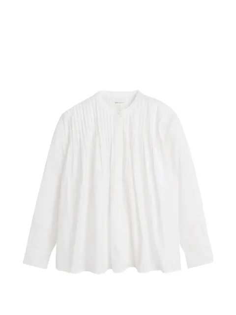 Skall Studio pintuck-detail Dot shirt
