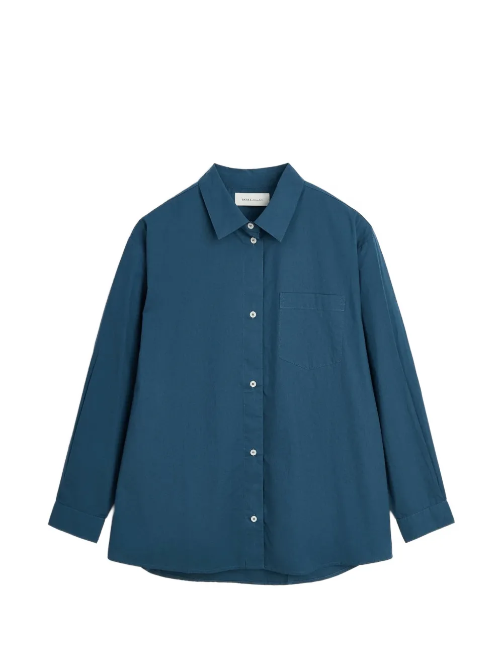 Skall Studio Edgar oversized shirt - Bleu