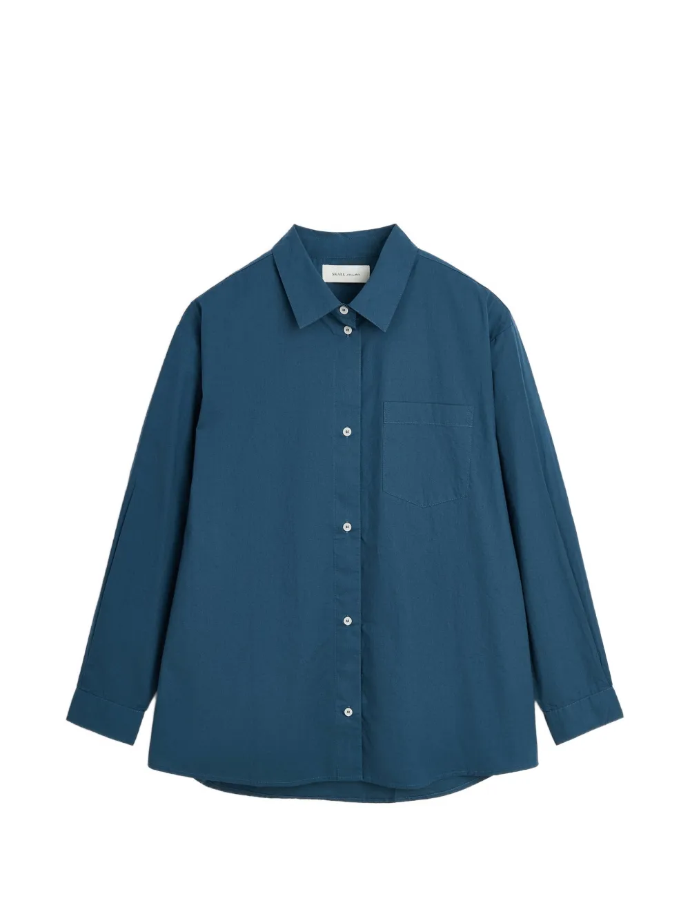 Skall Studio Edgar oversized shirt - Blau