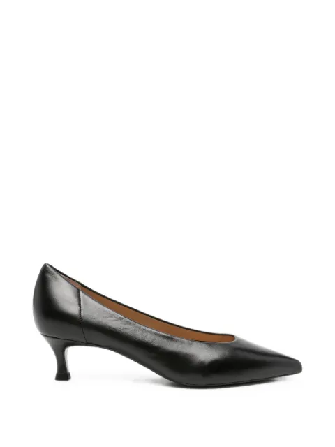 Unisa pointed-toe leather pumps