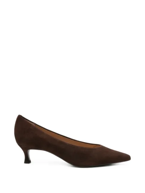 Unisa pointed-toe suede heeled pumps