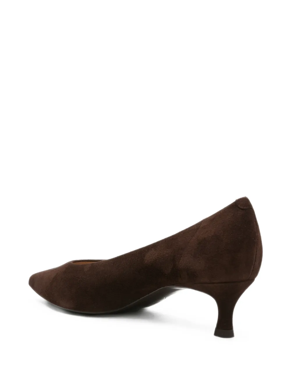 Unisa pointed-toe suede heeled pumps Bruin