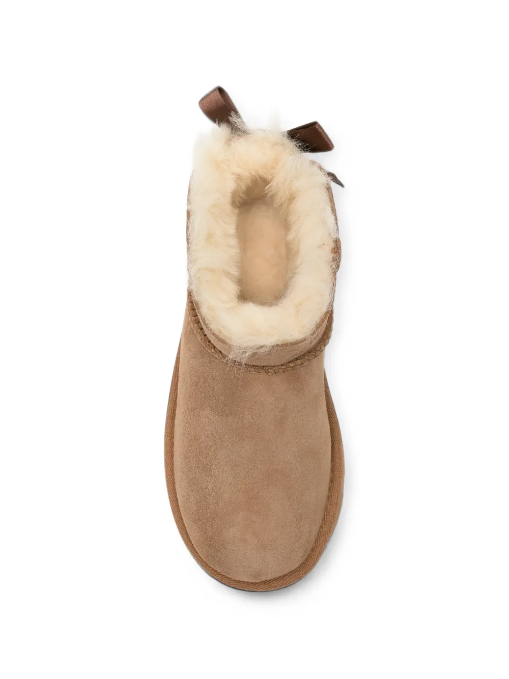 UGG Kids Ultra Mini Bailey bow-detail suede boots Bruin