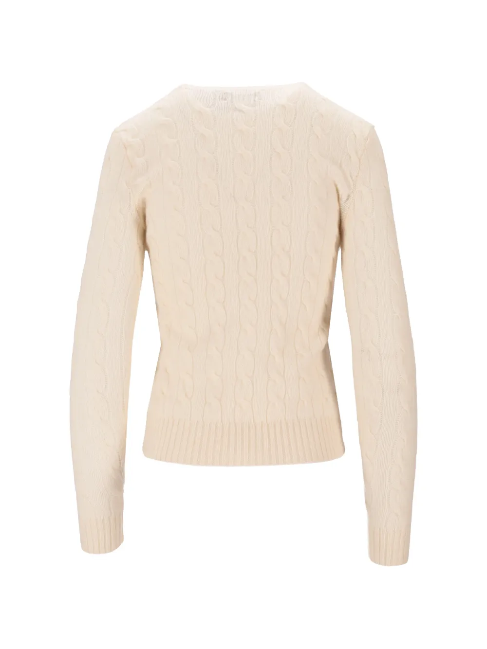 Polo Ralph Lauren Julianna kabelgebreide trui Beige