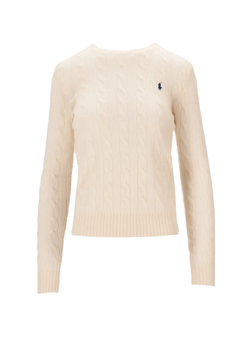 Polo Ralph Lauren Julianna kabelgebreide trui Beige