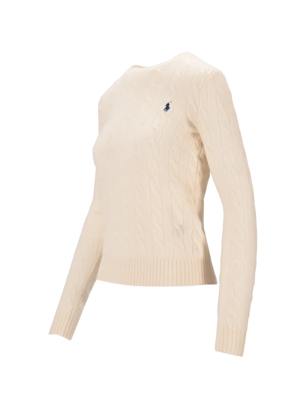 Polo Ralph Lauren Julianna kabelgebreide trui Beige