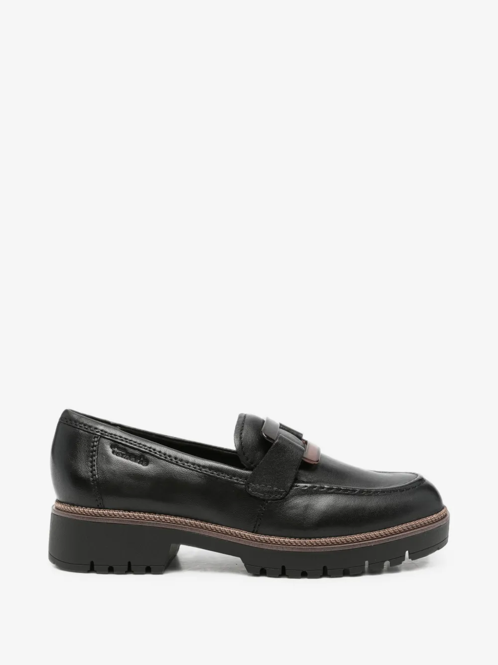 buckle-detail chunky-sole loafers