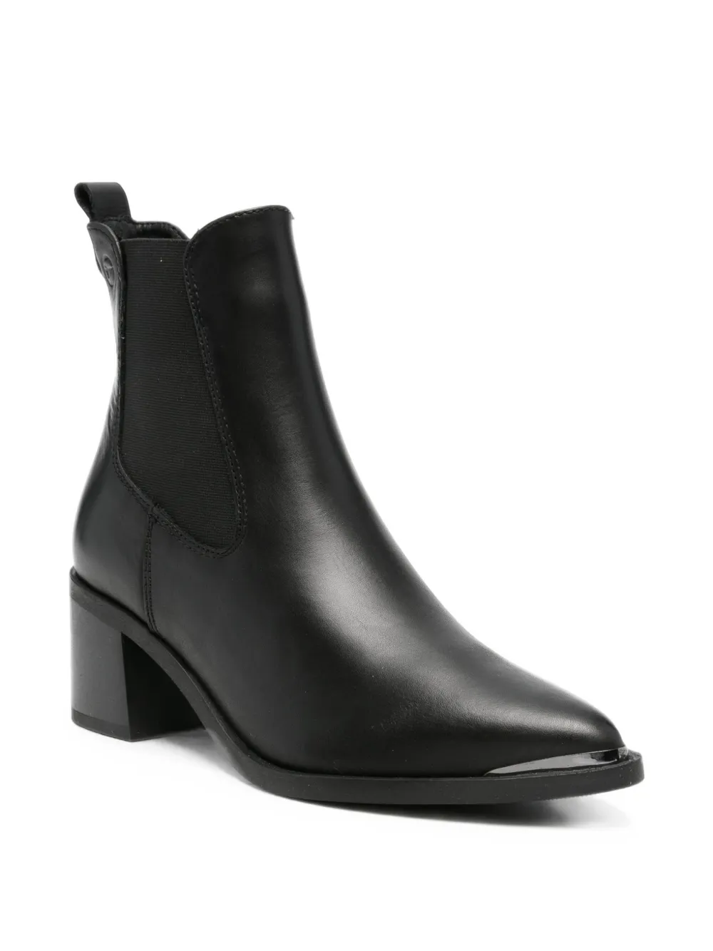 TAMARIS pointed-toe Chelsea boots Zwart