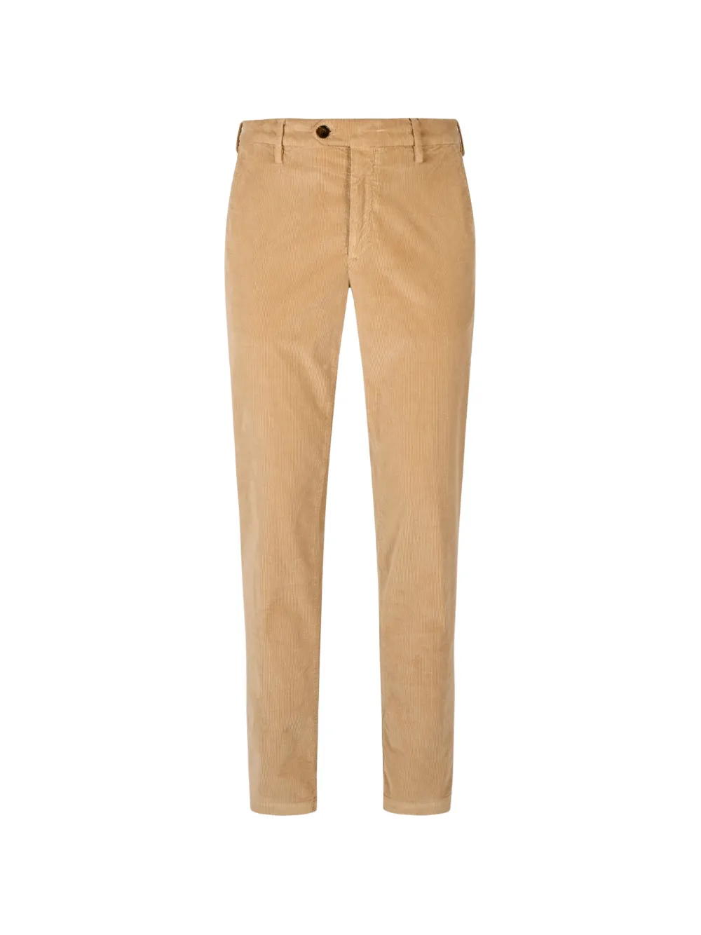 Canali corduroy-textured trousers Beige