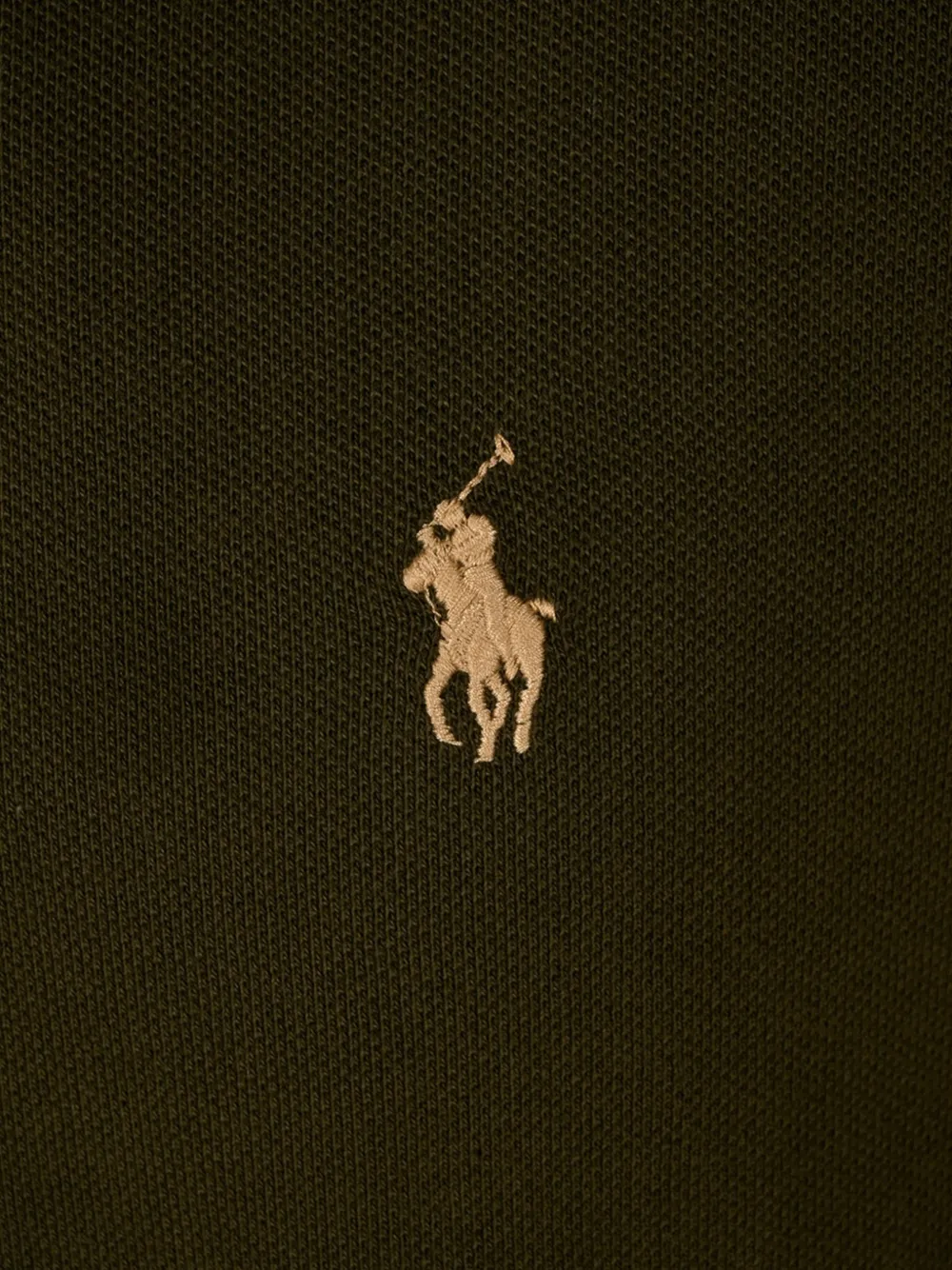 Polo Ralph Lauren Katoenen poloshirt met geborduurd logo Groen