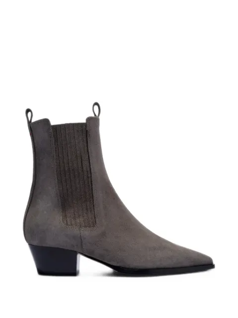 Aeyde Agata suede ankle boots
