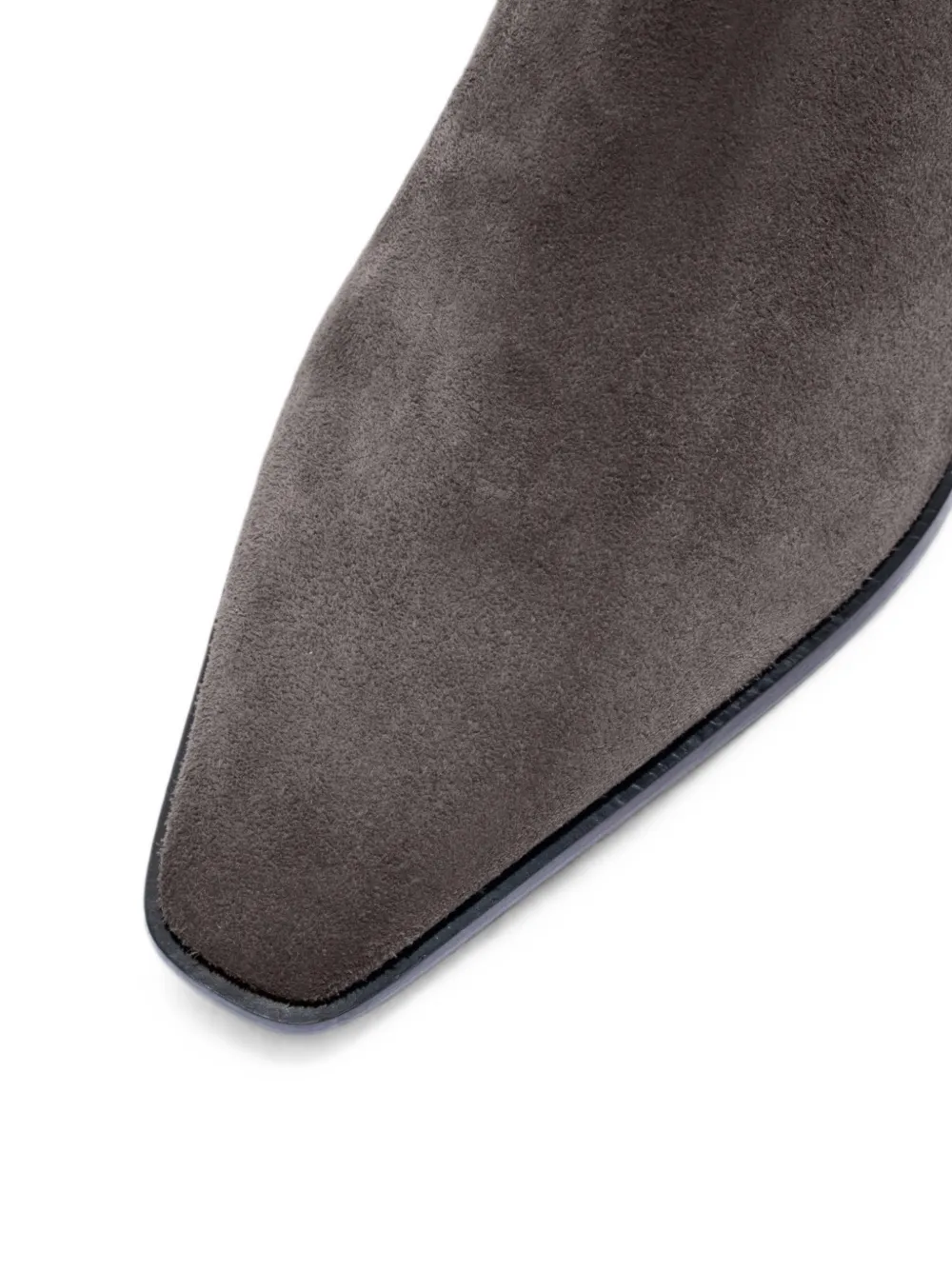 Aeyde Agata suede ankle boots Grijs