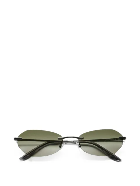 OUR LEGACY Adorable rimless geometric-frame sunglasses