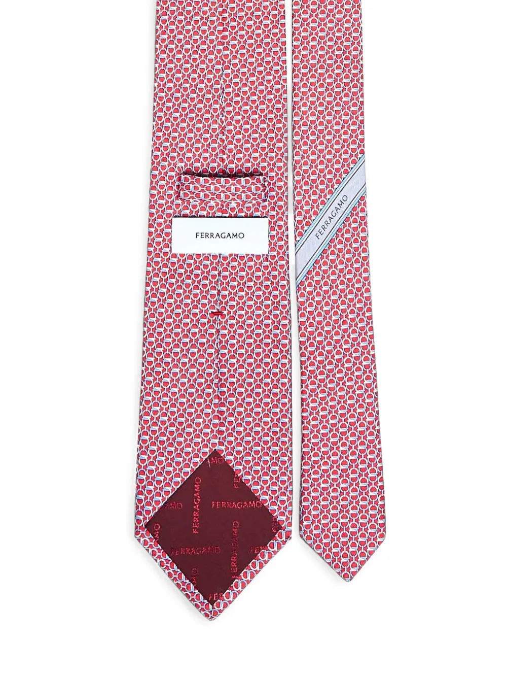 Ferragamo Zijden stropdas Rood