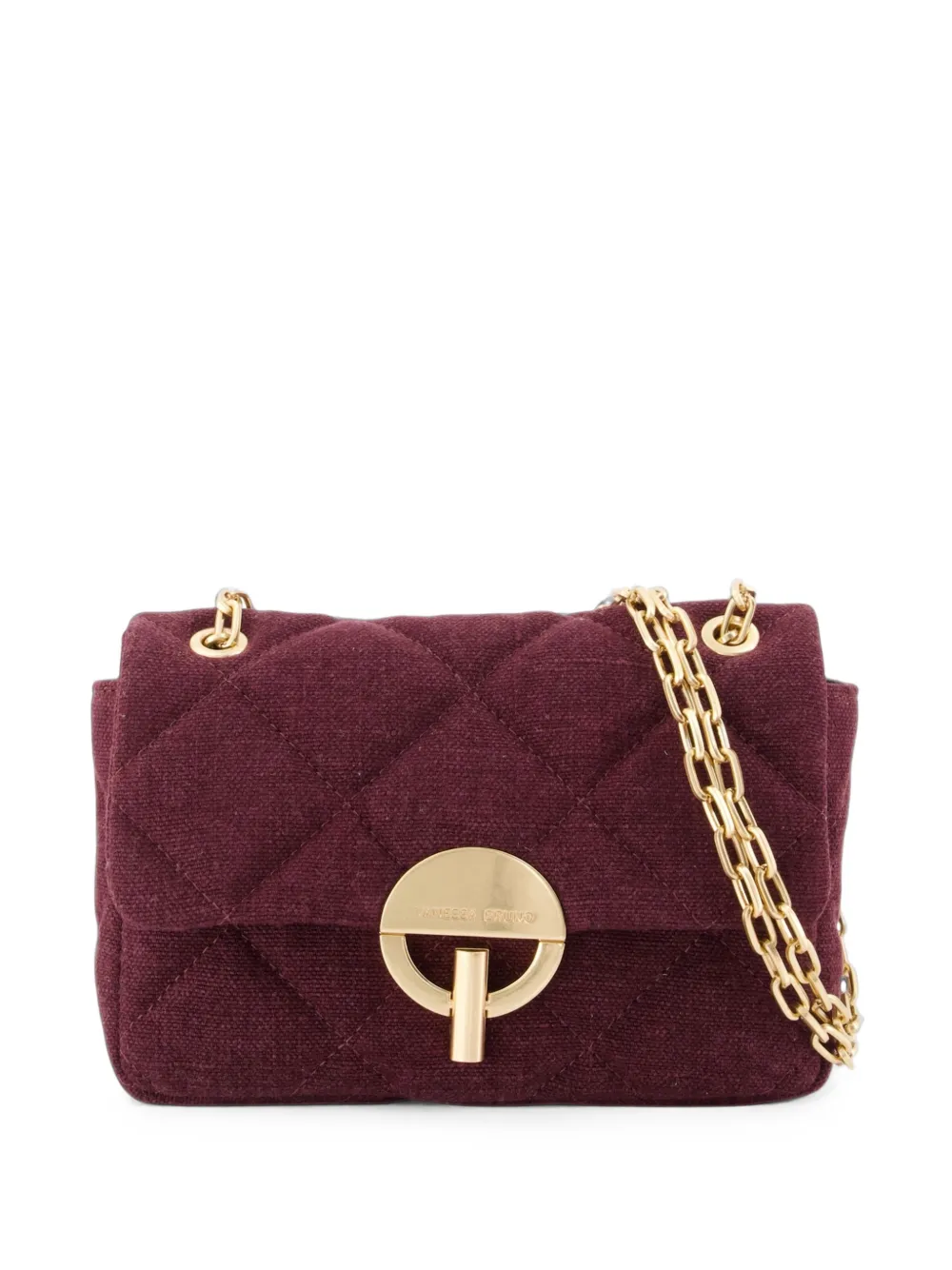 Vanessa Bruno Moon Moyen quilted shoulder bag - Rosso