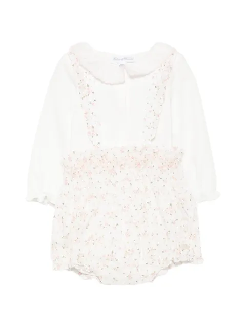 Tartine Et Chocolat floral-print ruffled bodysuit