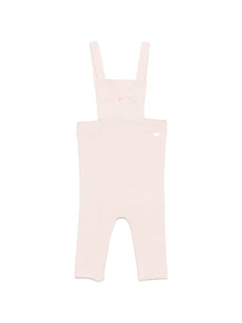 Tartine Et Chocolat embroidered knit dungarees