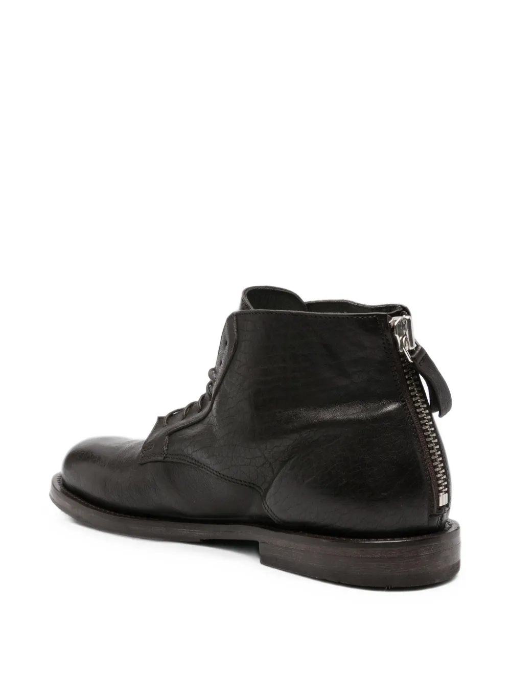 Moma lace-up rear-zip boots Bruin