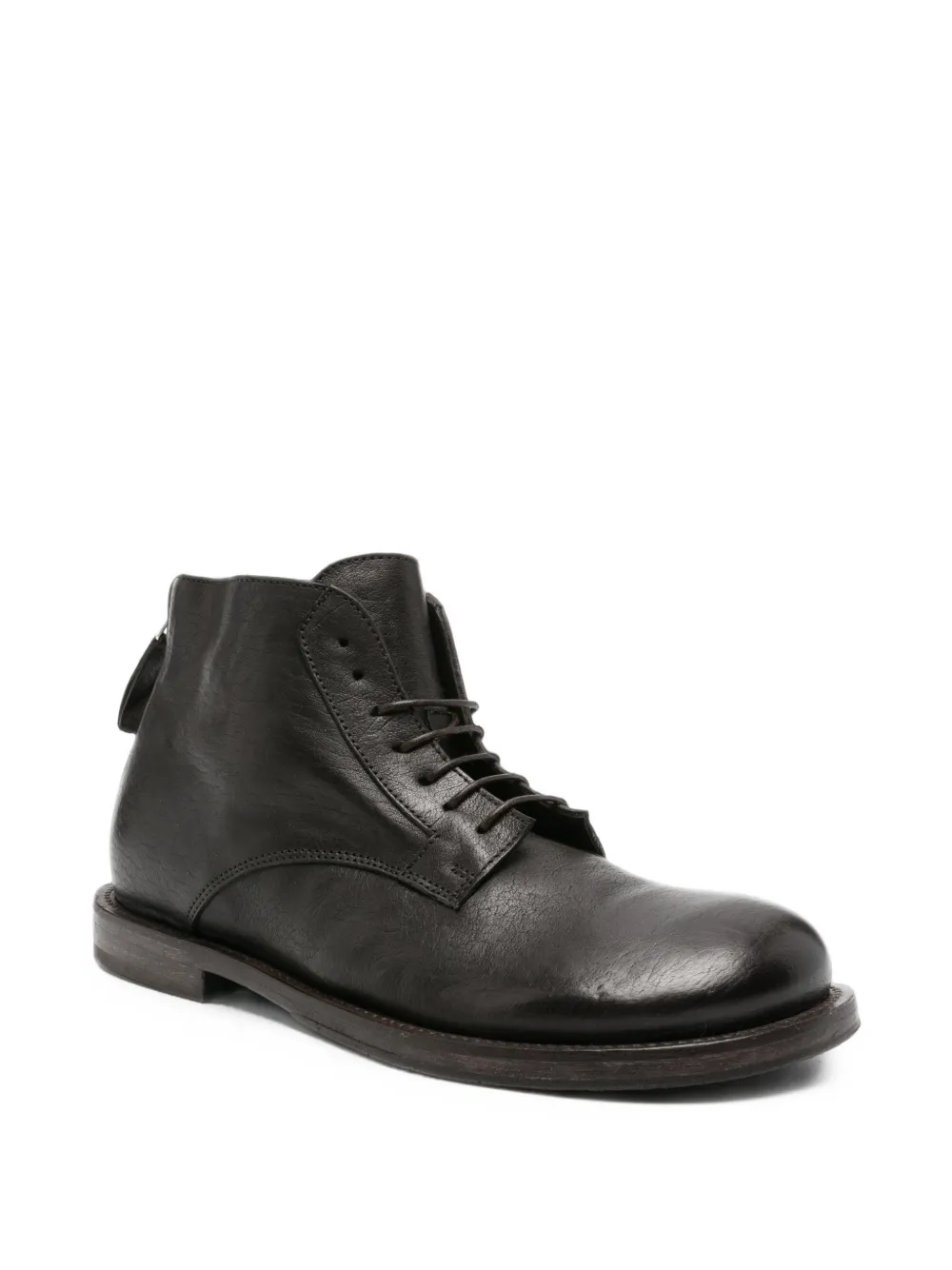 Moma lace-up rear-zip boots Bruin