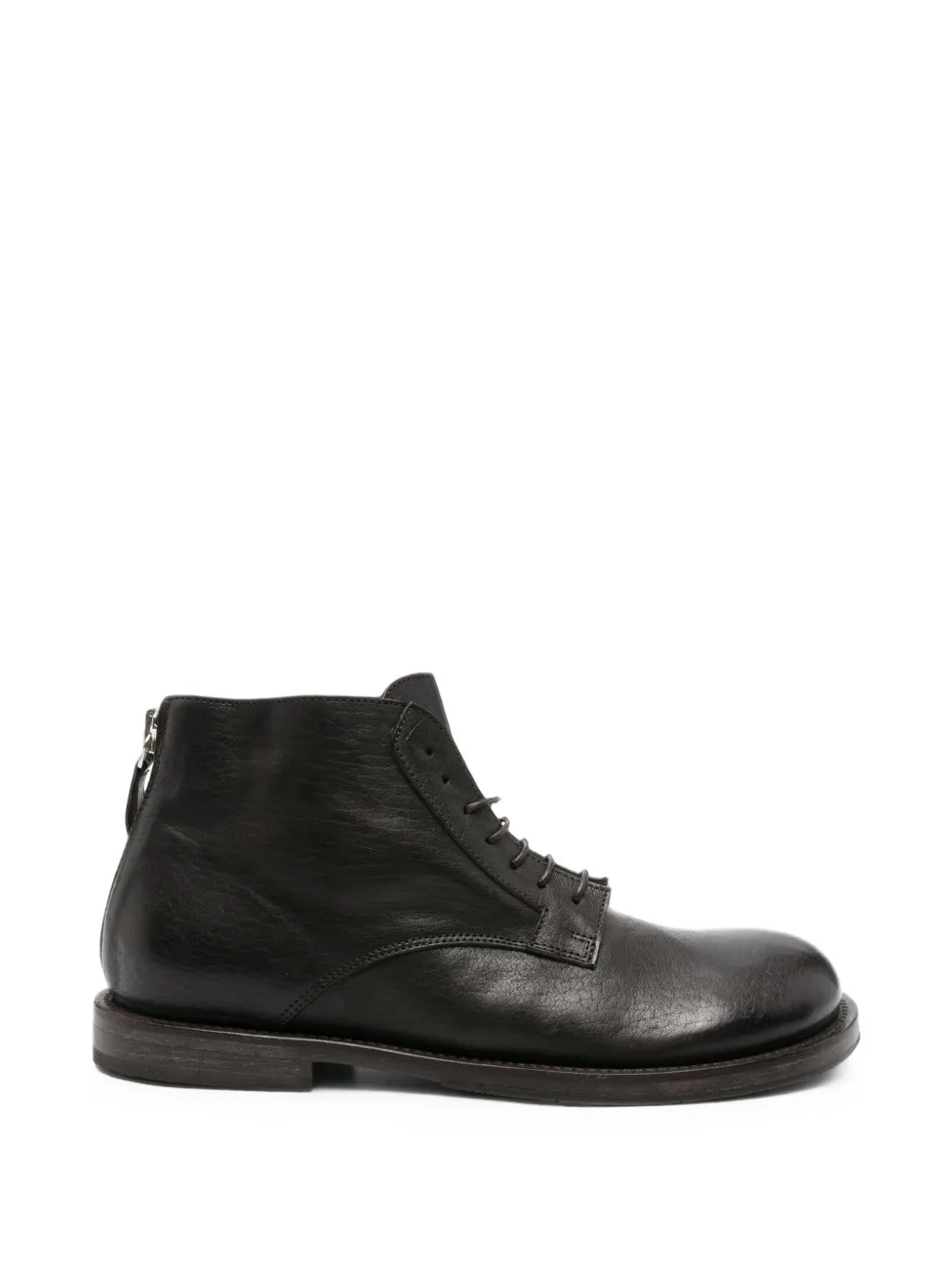 Moma lace-up rear-zip boots Bruin
