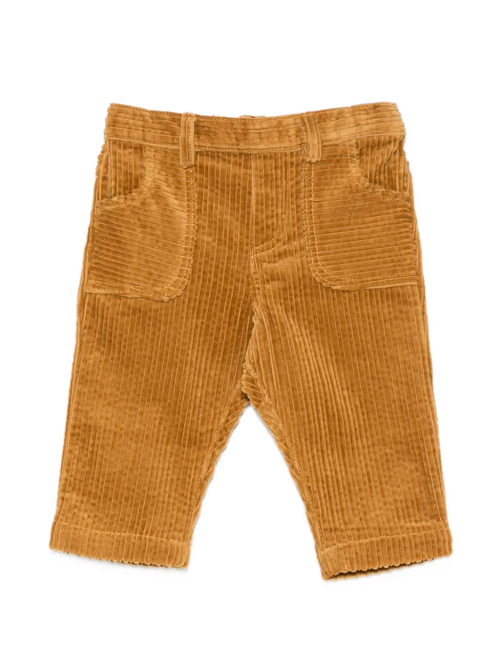 Tartine Et Chocolat corduroy-effect trousers - Marrone