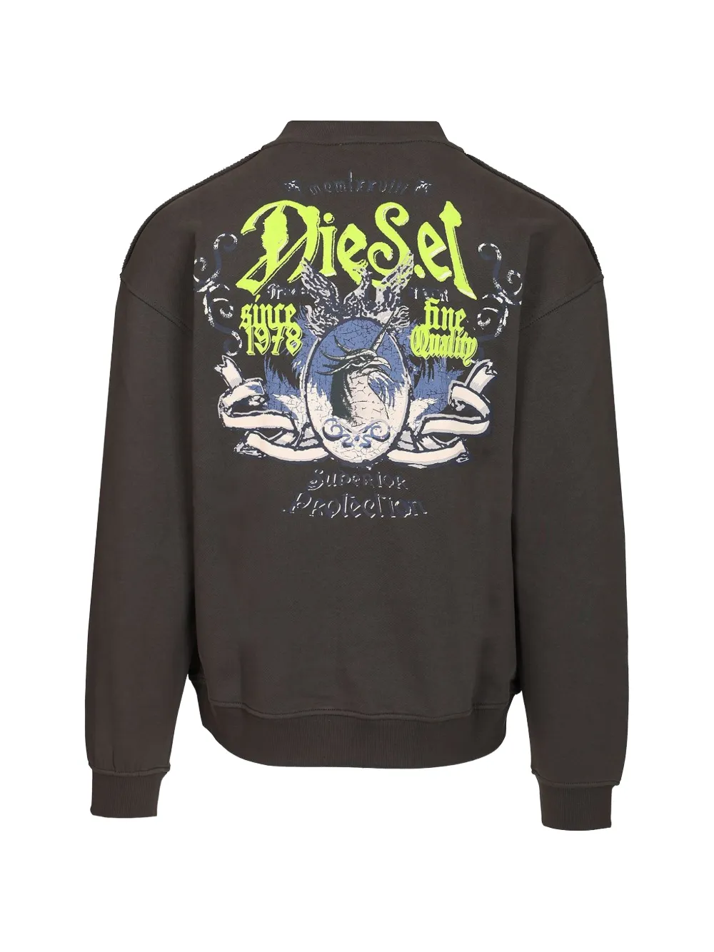 Diesel S-Boxt-AA2 sweater Zwart