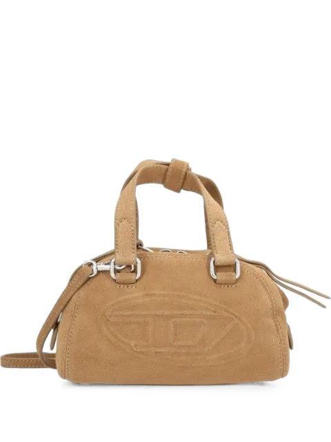 Diesel 1DR Dome-suede small bowling bag