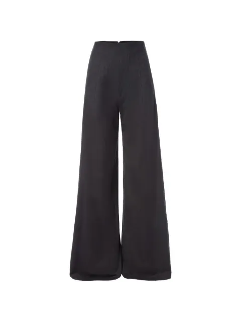Monse high-waist corset-style trousers