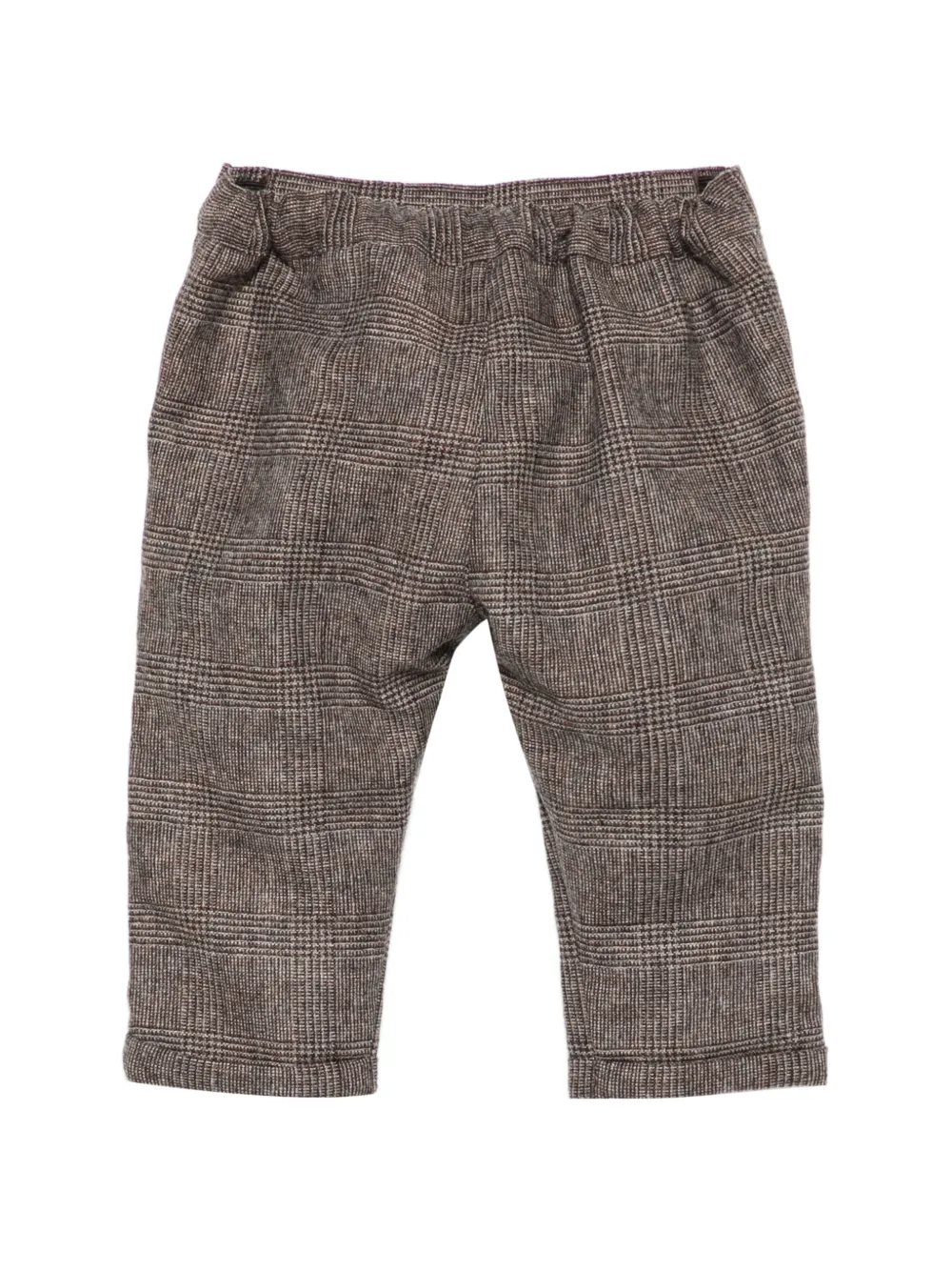 Tartine Et Chocolat Geruite broek Bruin