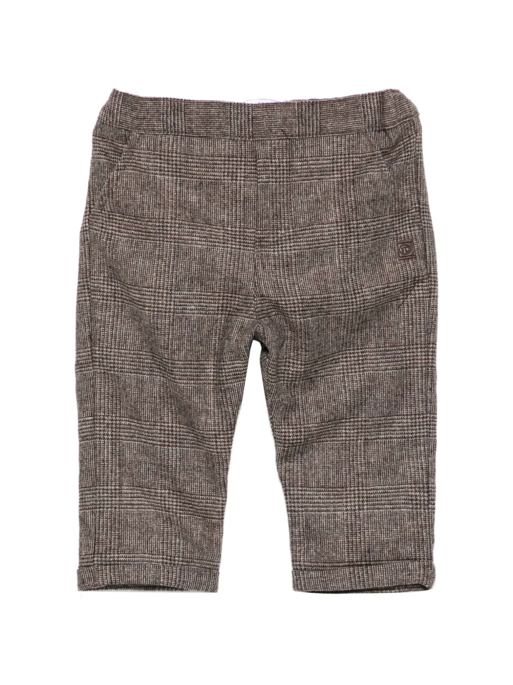 Tartine Et Chocolat check-pattern trousers - Marrone