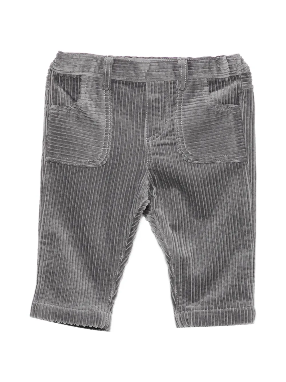 Tartine Et Chocolat corduroy trousers - Grigio