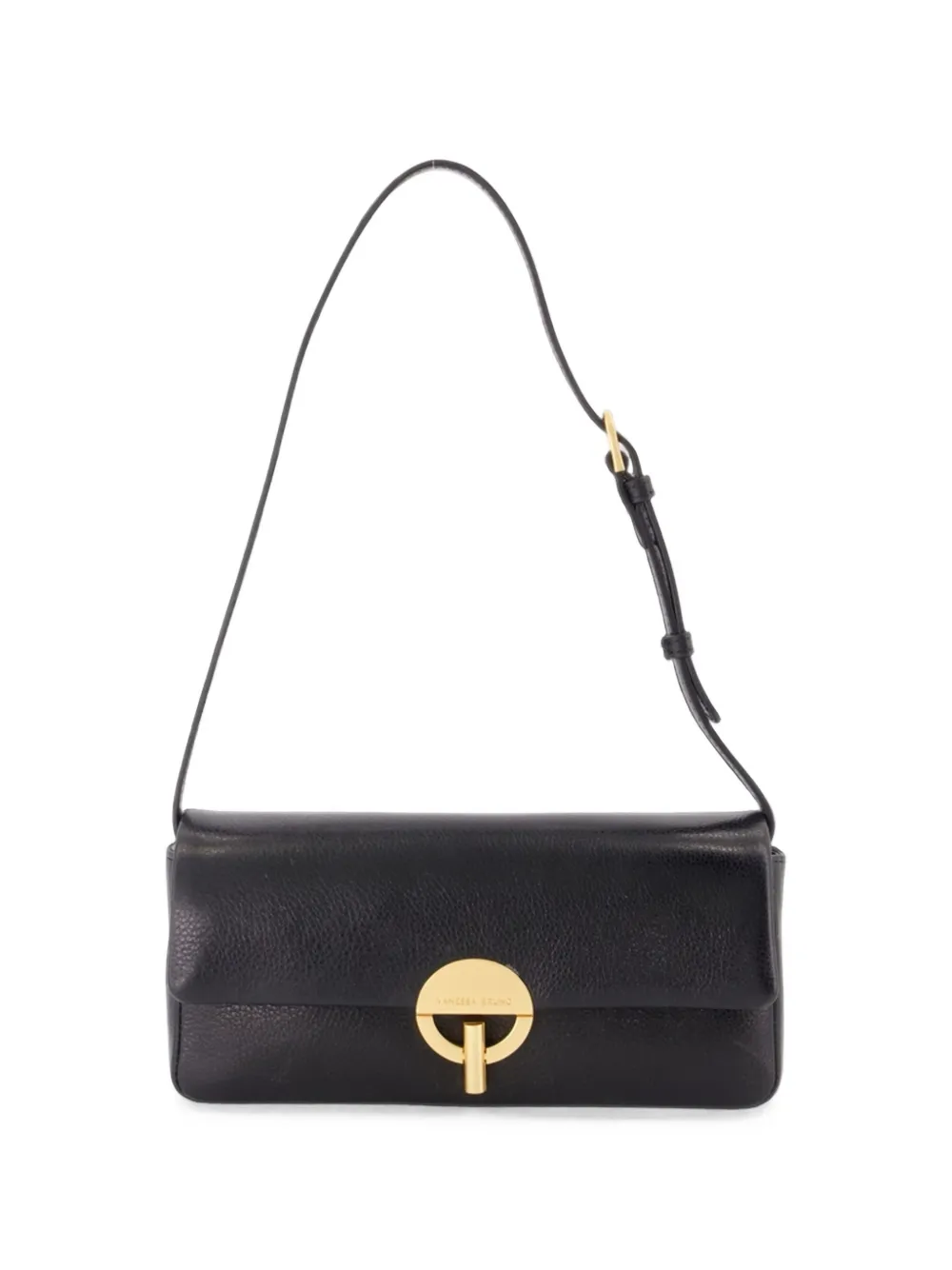 Vanessa Bruno Moon leather shoulder bag - Nero