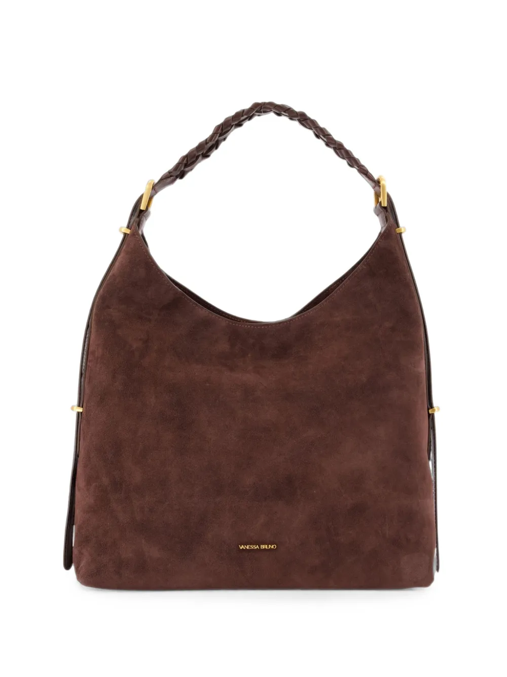 Vanessa Bruno Jess braided hobo bag - Marrone