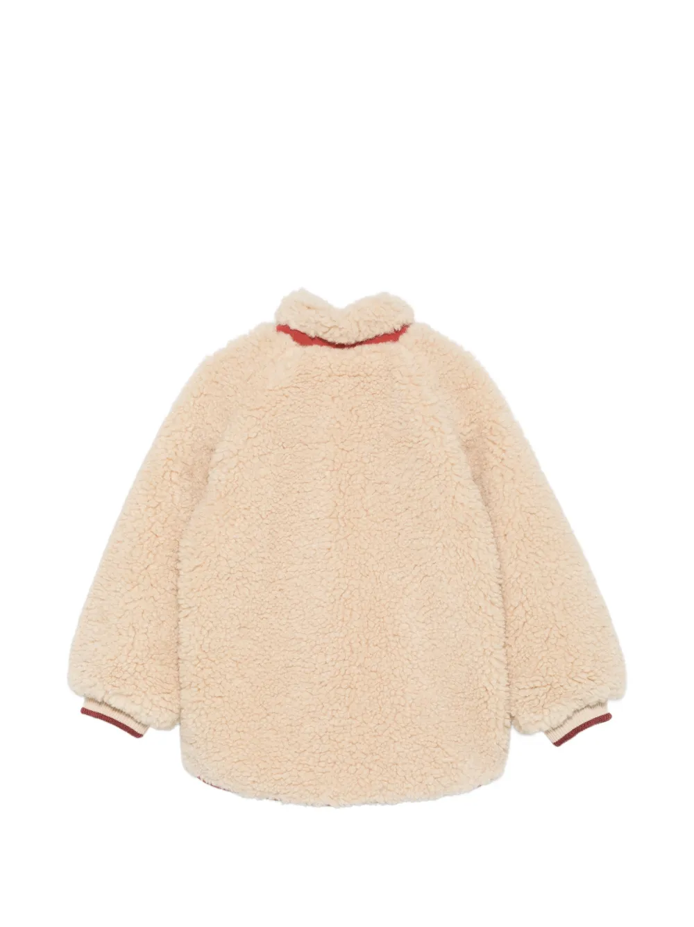 Bonton Pao fleece jack met rits Beige