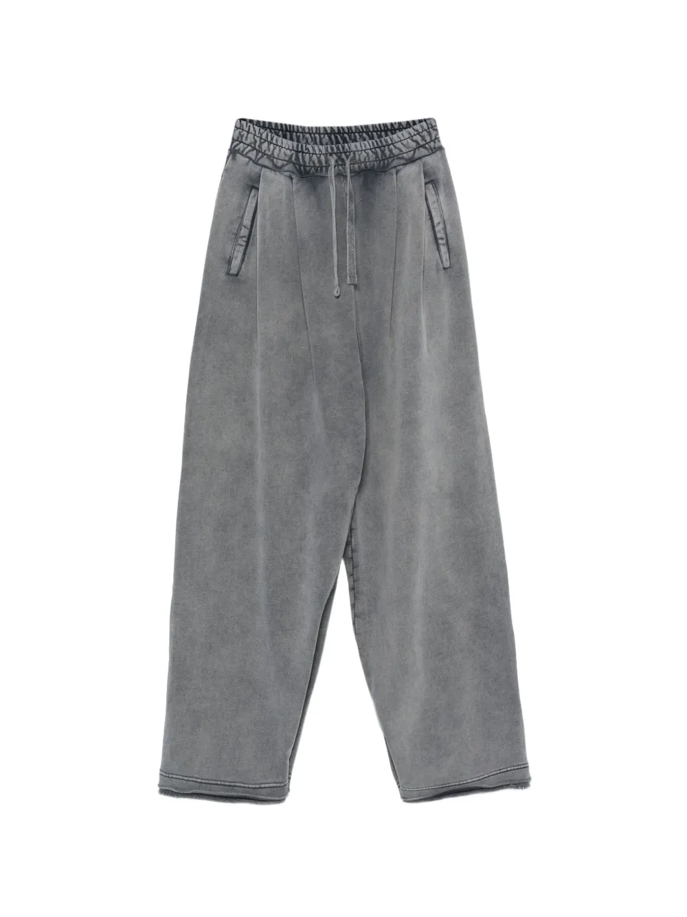 Haikure faded drawstring track pants - Grau