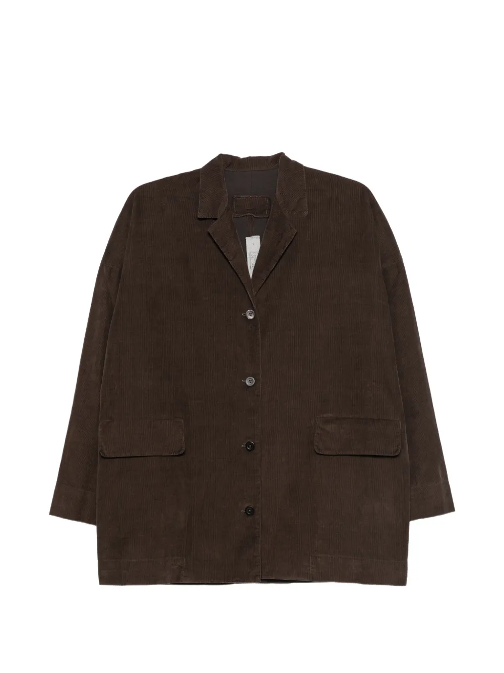 Private 0204 corduroy button-up jacket