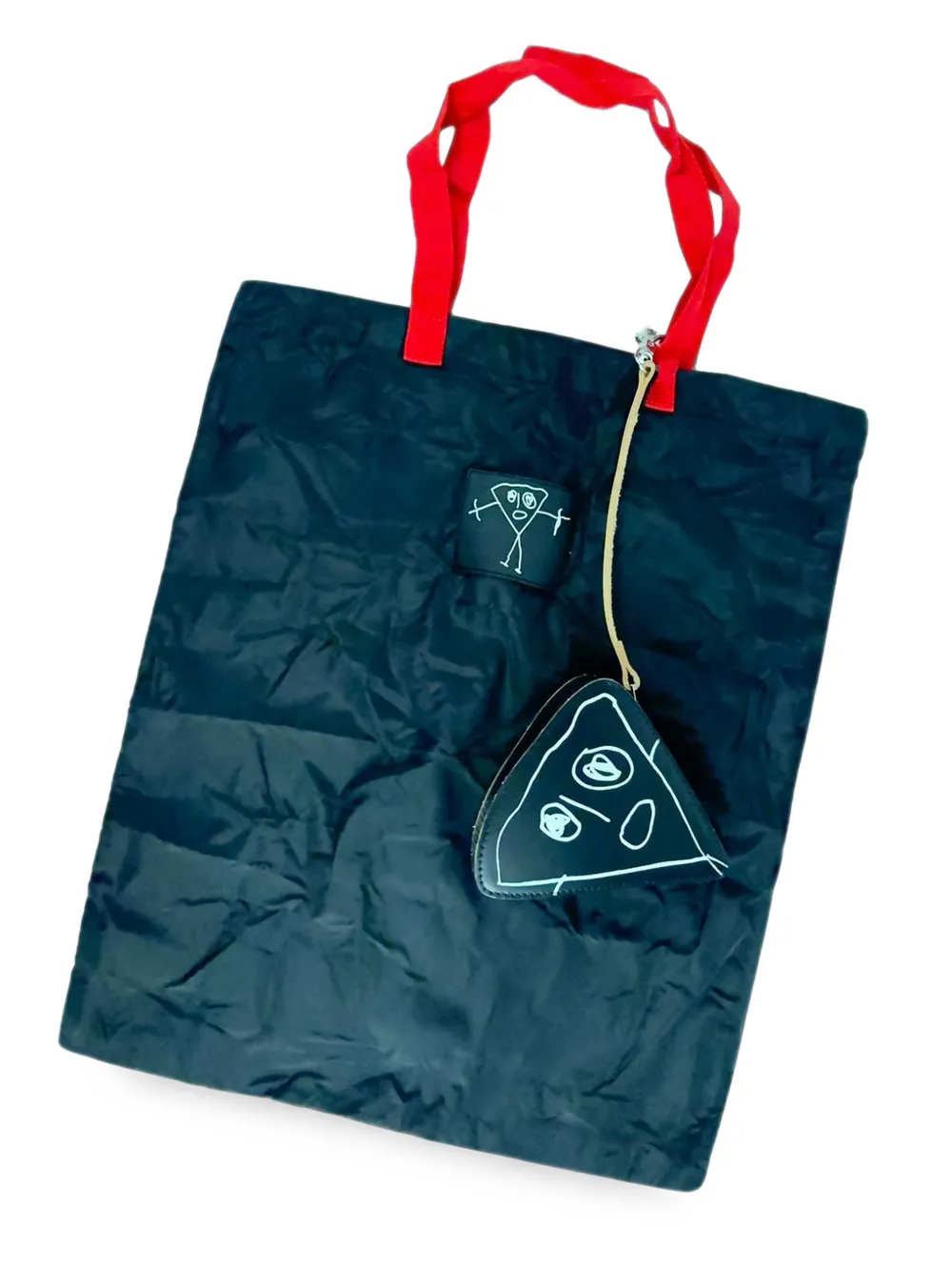 Plan C Pili And Bianca shopper met grafische print Zwart