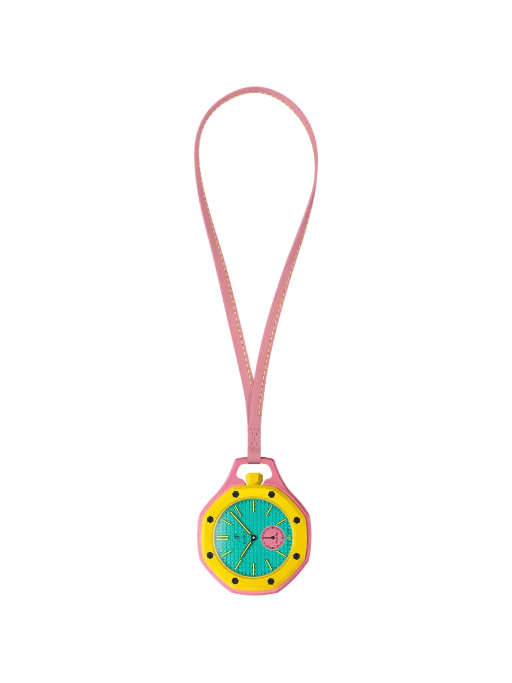 Swatch Otg Roz Royal Pop Bioceramic 41mm Watch In Blau