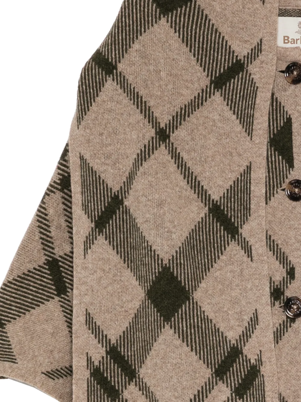 Barbour Vienna cape Bruin
