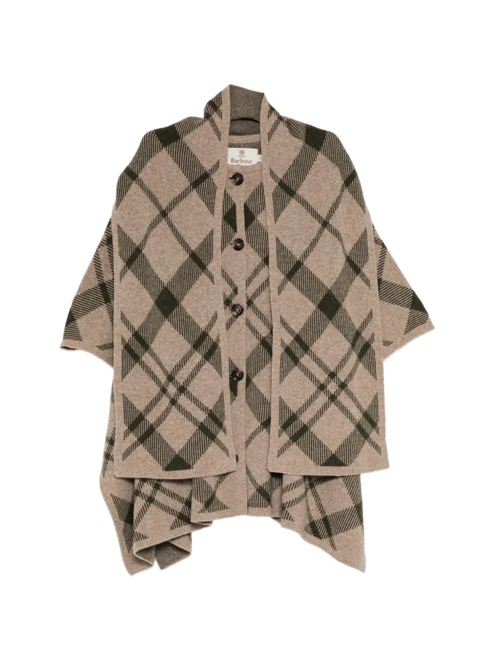 Barbour Vienna cape Bruin
