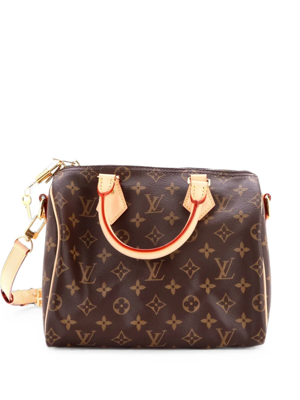 Louis Vuitton Pre-Owned Speedy Bandouliere Bag Monogram Canvas 25 satchel - Braun