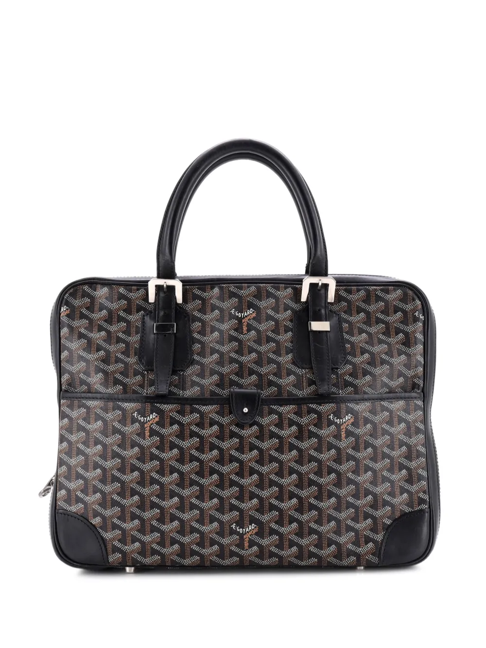 Goyard Pre-Owned sacoche Ambassade PM en toile enduite - Noir Goyard Pre-Owned sacoche Ambassade PM en toile enduite - Noir