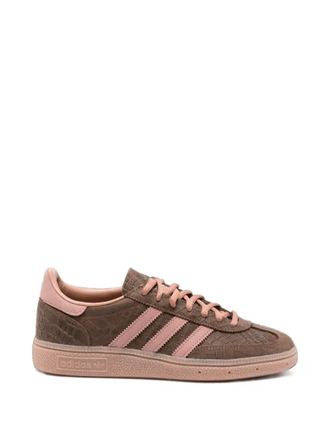 adidas Handball Spezial croc-effect leather sneakers